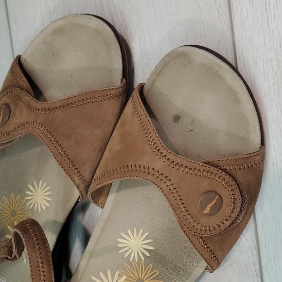 Dansko Women Iris Nubuck Comfort Leather Ankle Strap Sandals shoes sz 42/11.5-12 - Picture 8 of 14